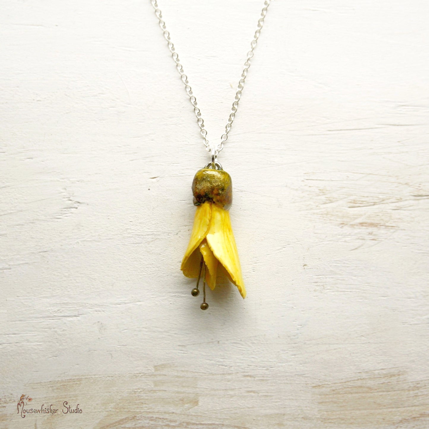 Kowhai Flower Necklace