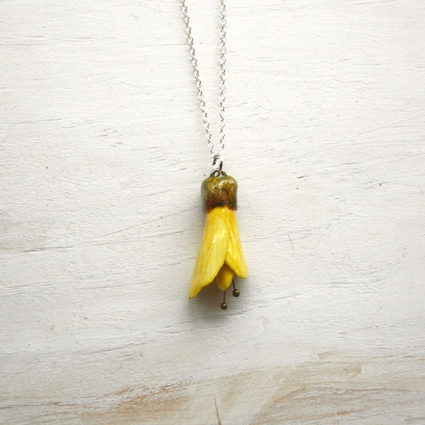 Kowhai Pendant - NZ Made Gifts