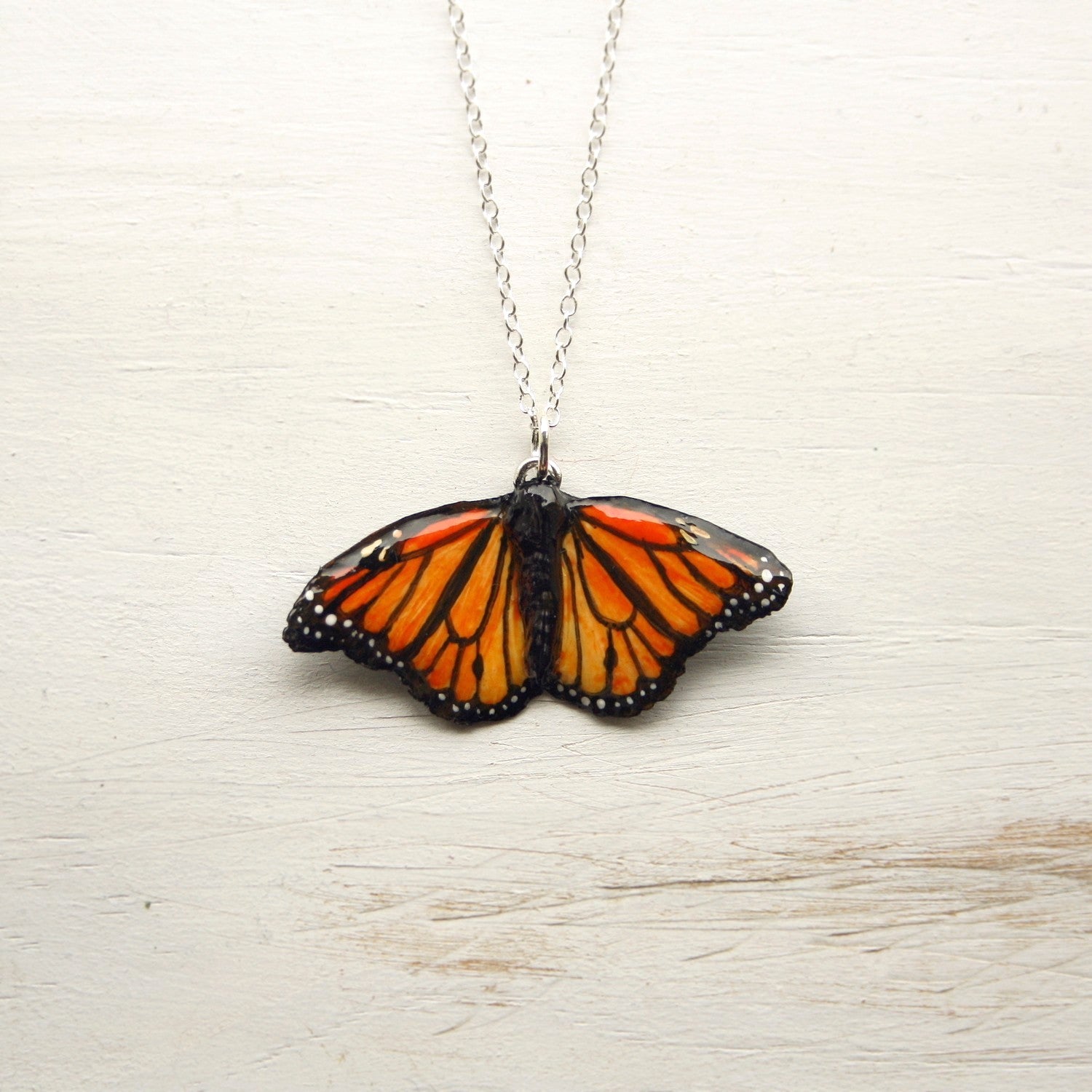 Monarch Butterfly Necklace
