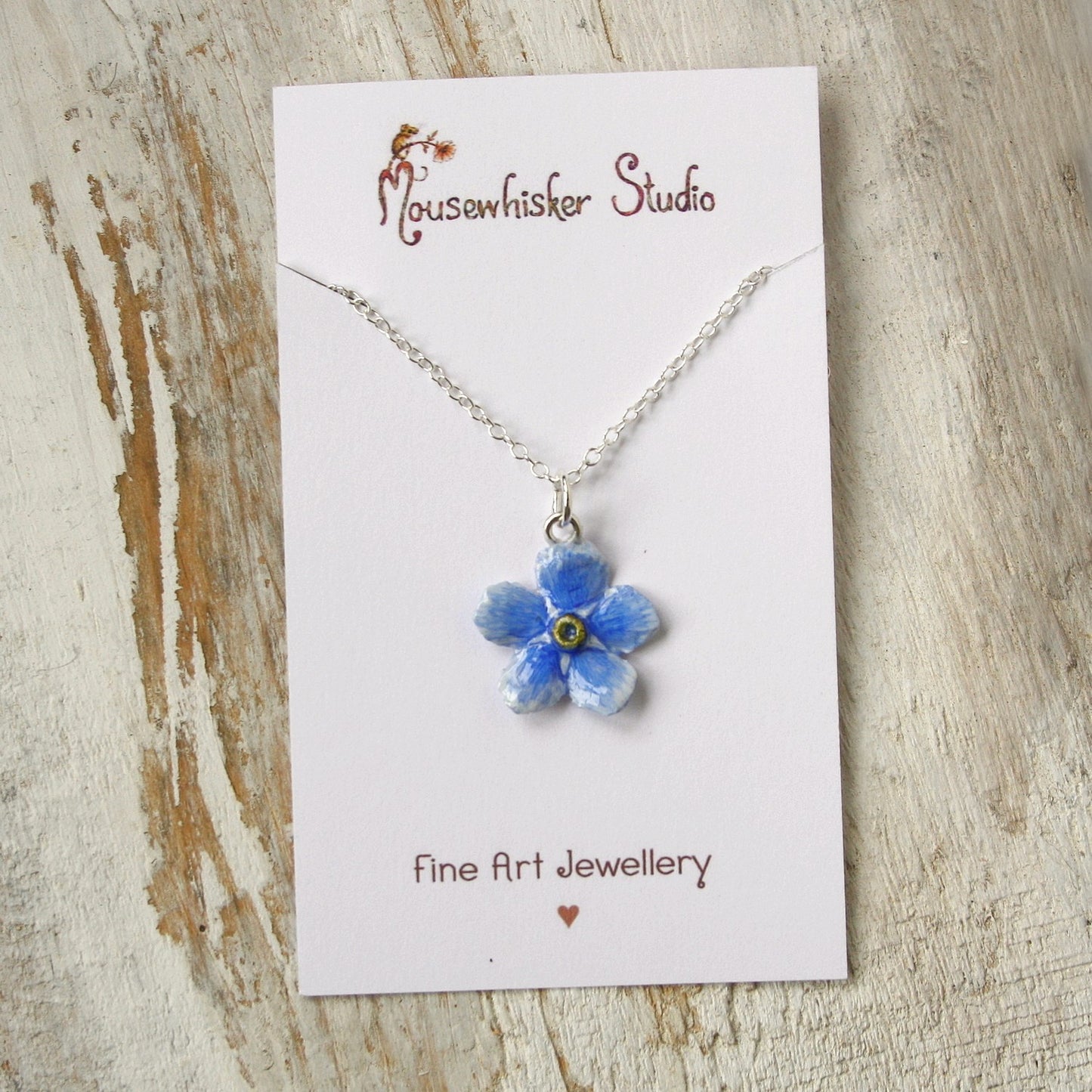 Forget-Me-Not Flower Necklace