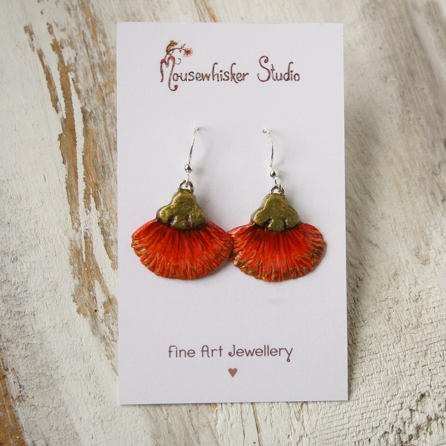Pohutukawa Flower Earrings