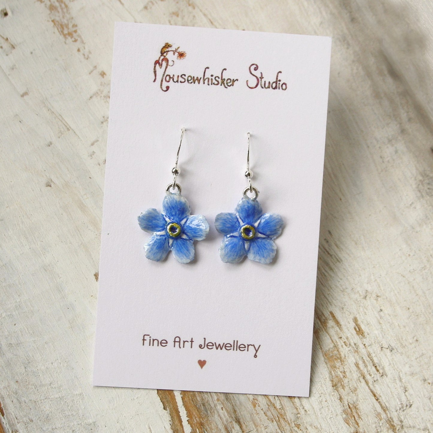 Forget-Me-Not Earrings
