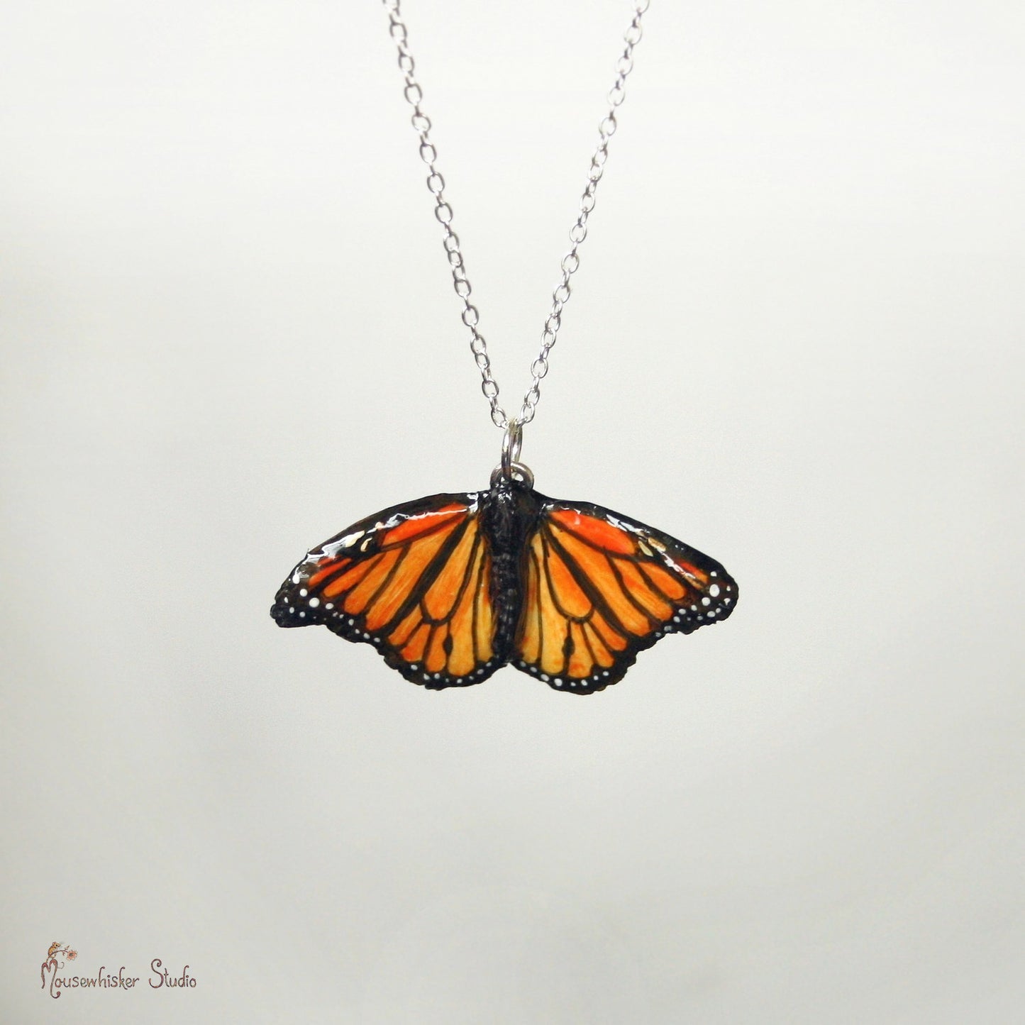 Monarch Butterfly Necklace