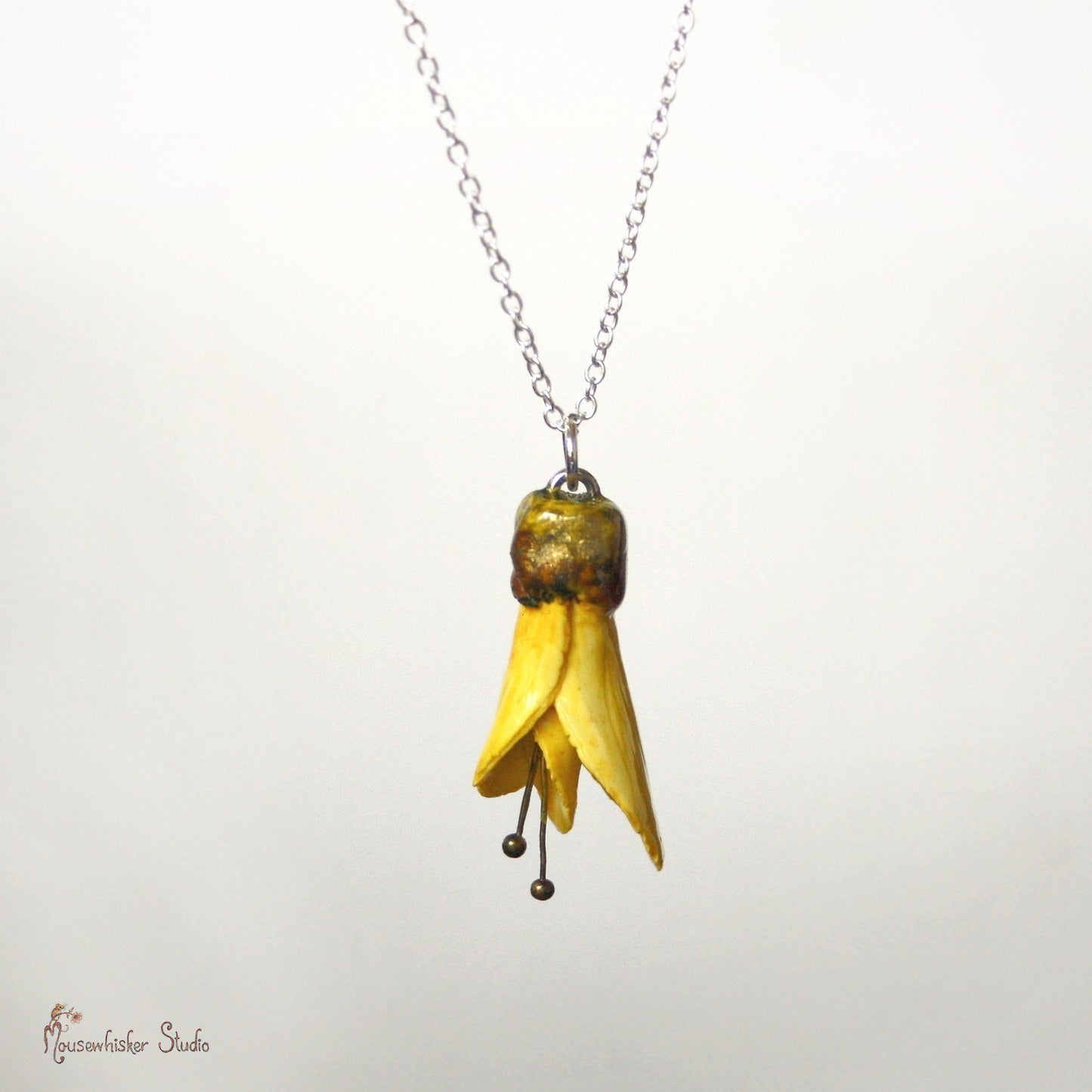Kowhai Necklace - NZ Jewellery