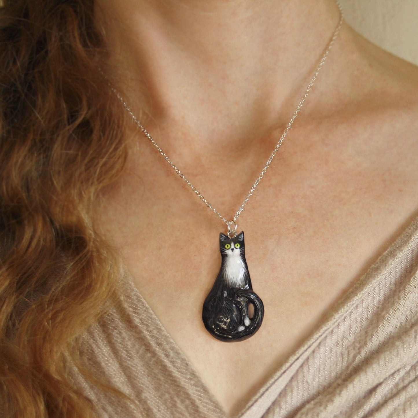 Cat Necklace - Pet Memorial Gift NZ
