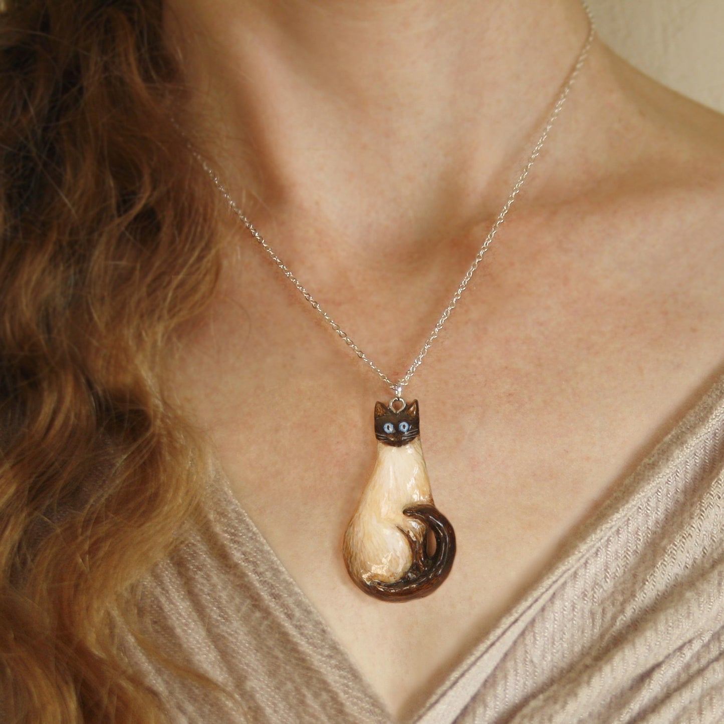 Cat Necklace - Pet Remembrance Jewellery
