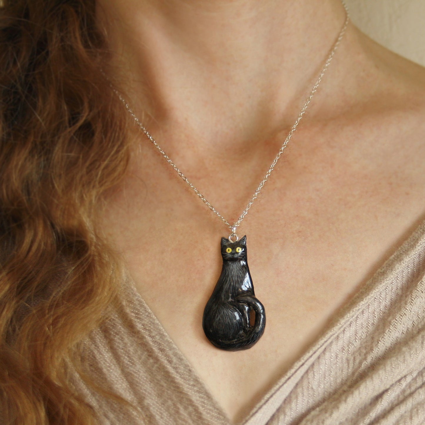 Pendant Necklace - Cat Memorial Gift