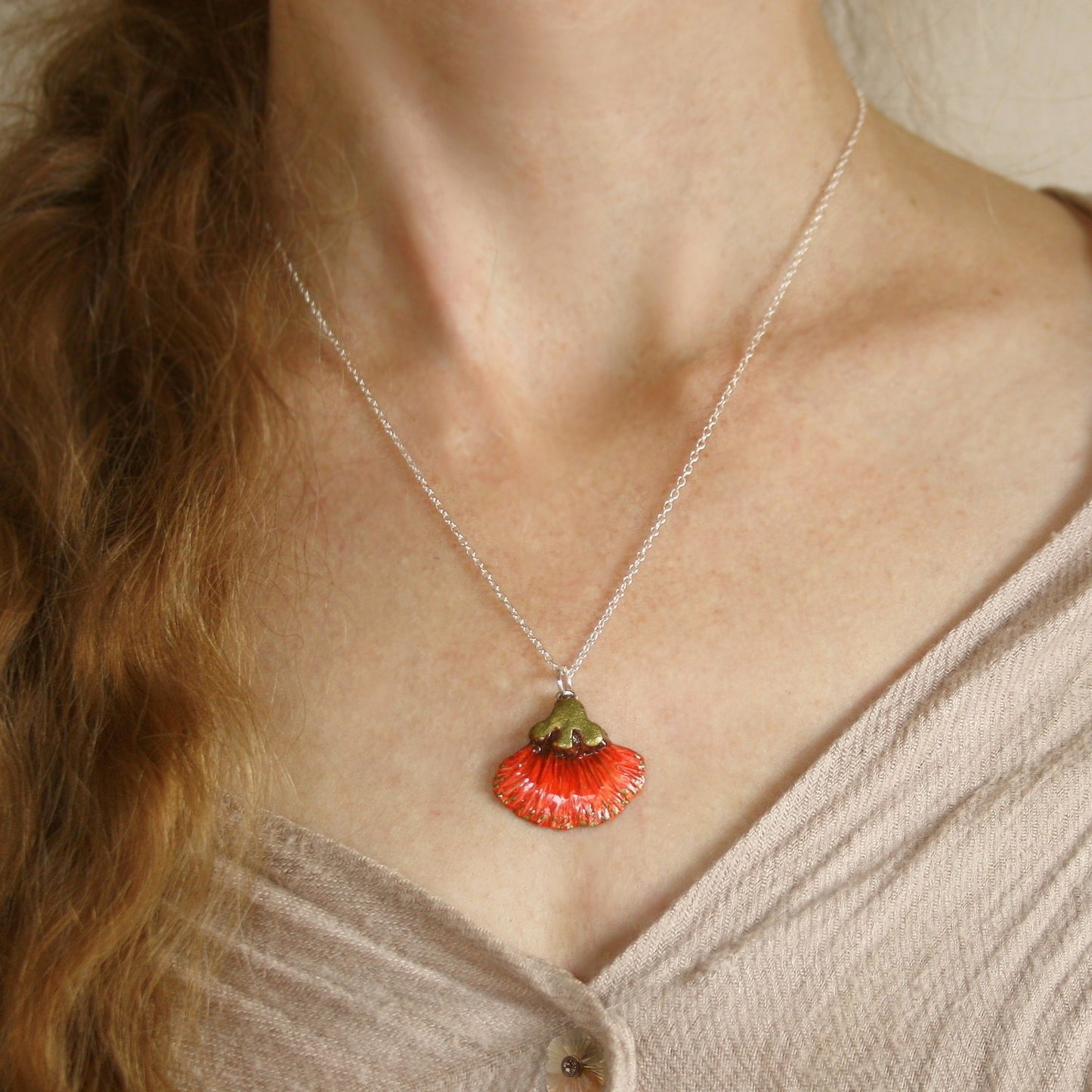 Pohutukawa Necklace