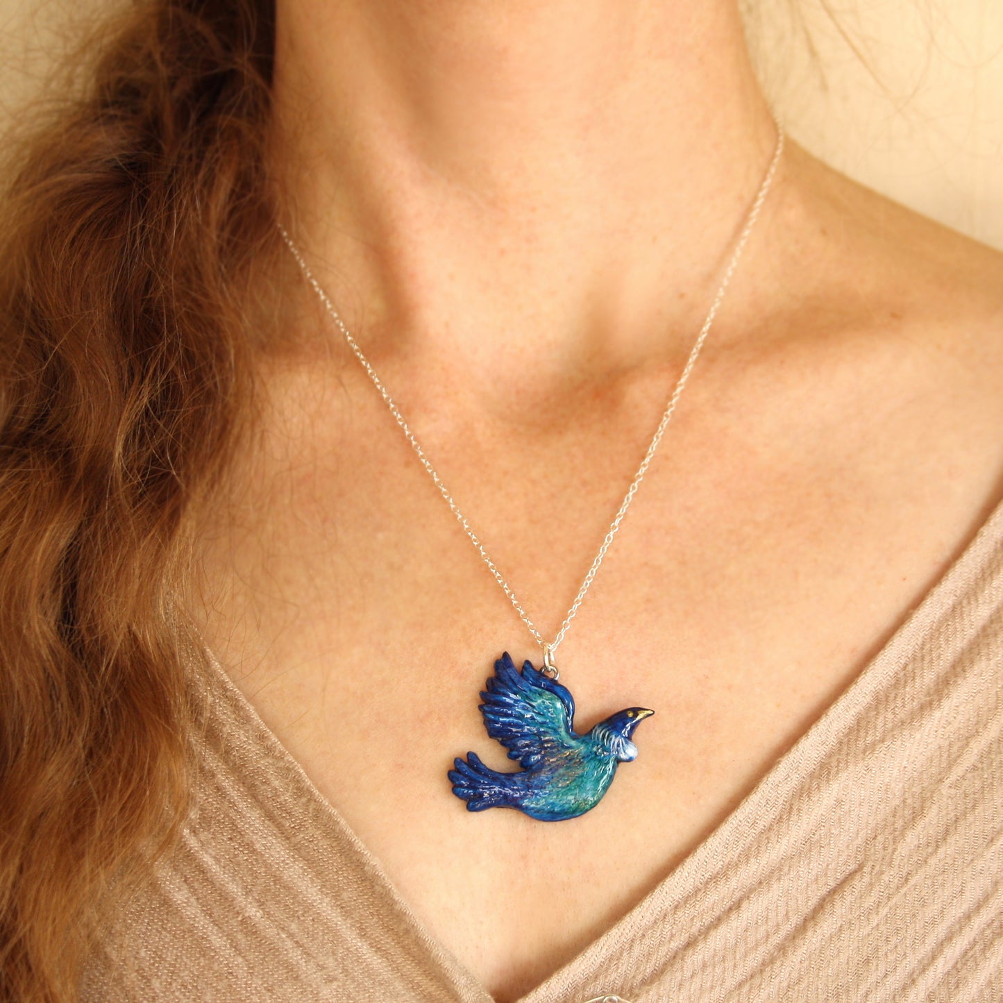 Tui Necklace - NZ Jewellery - Gift for Bird Lovers