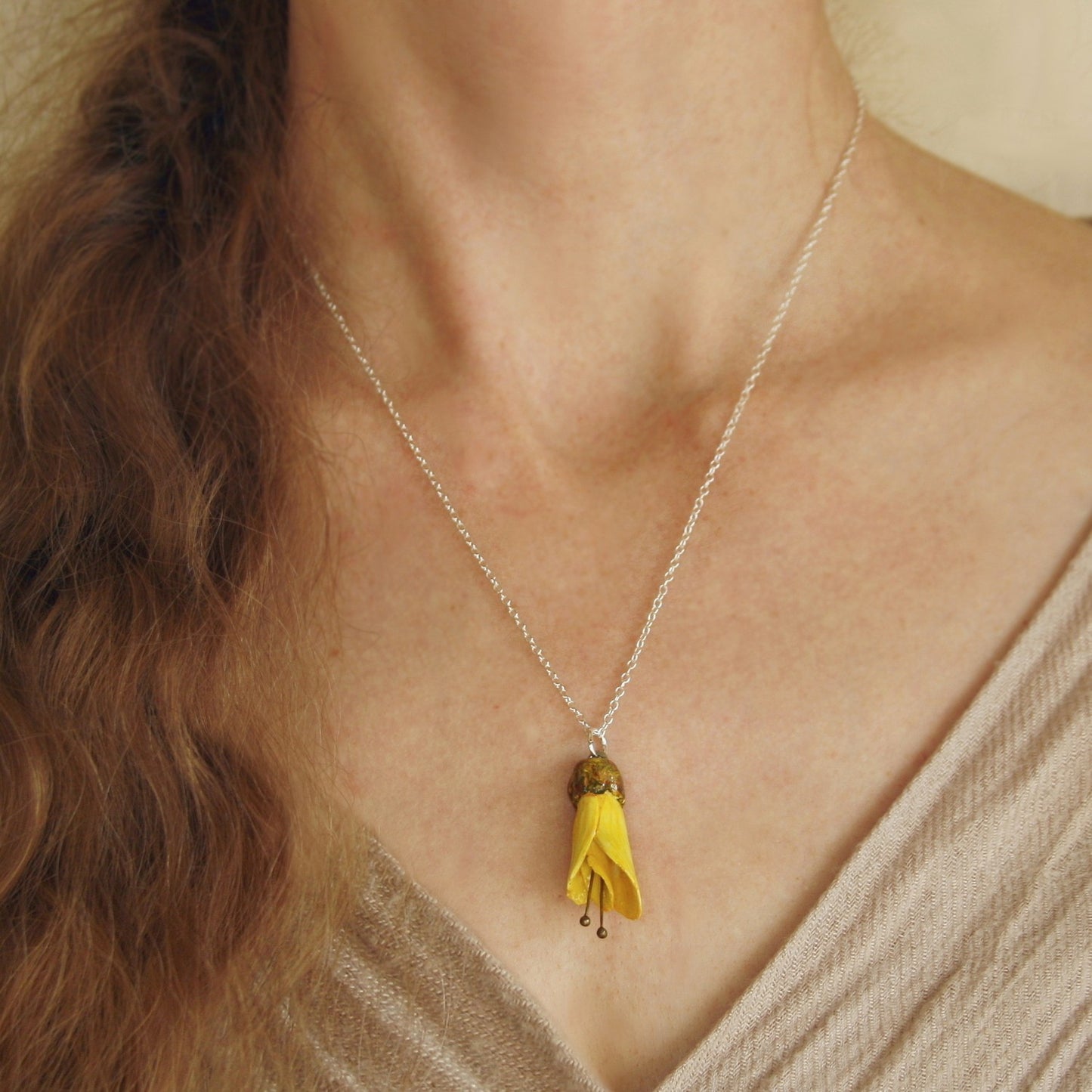 Kowhai Necklace