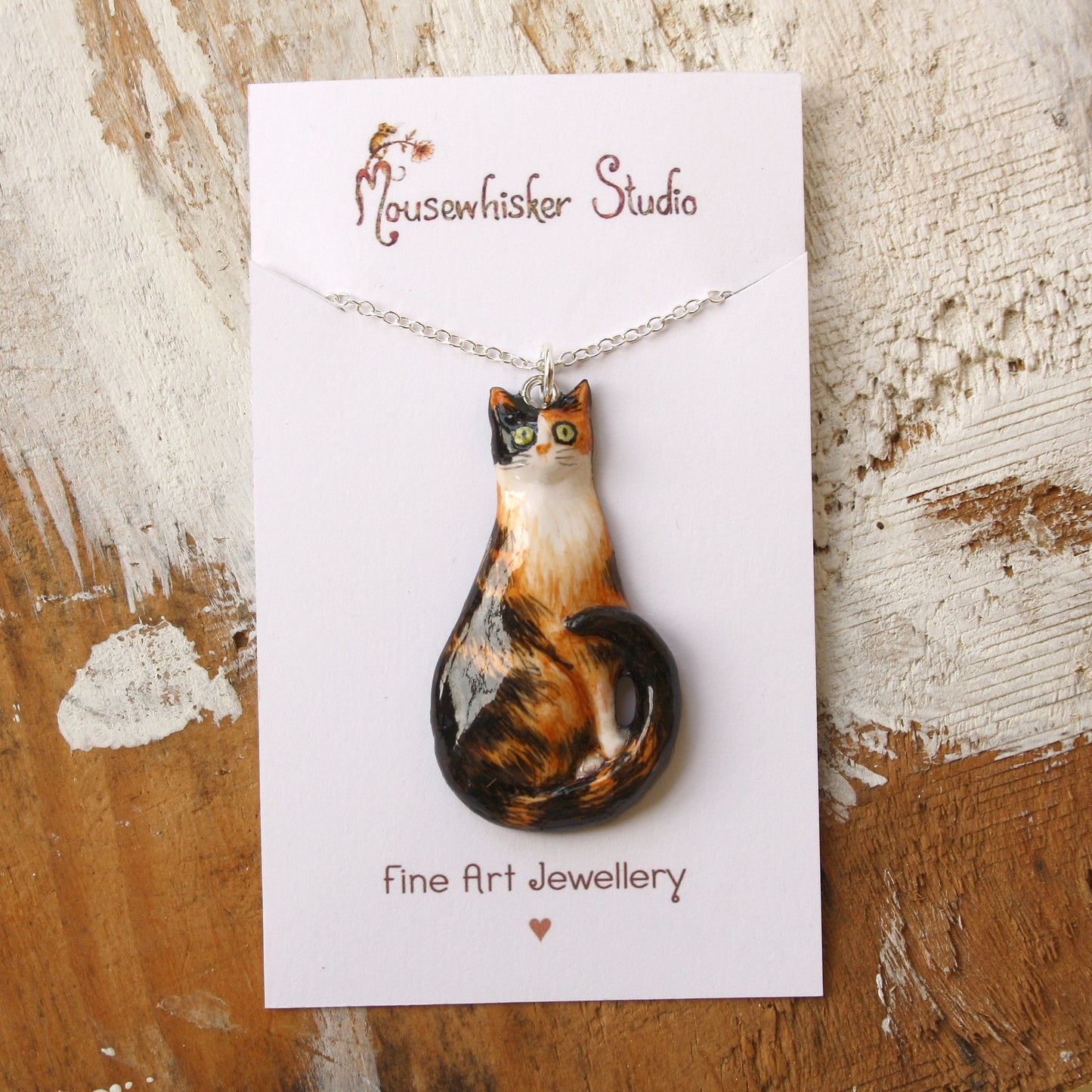 Cat Art Jewellery Gift NZ