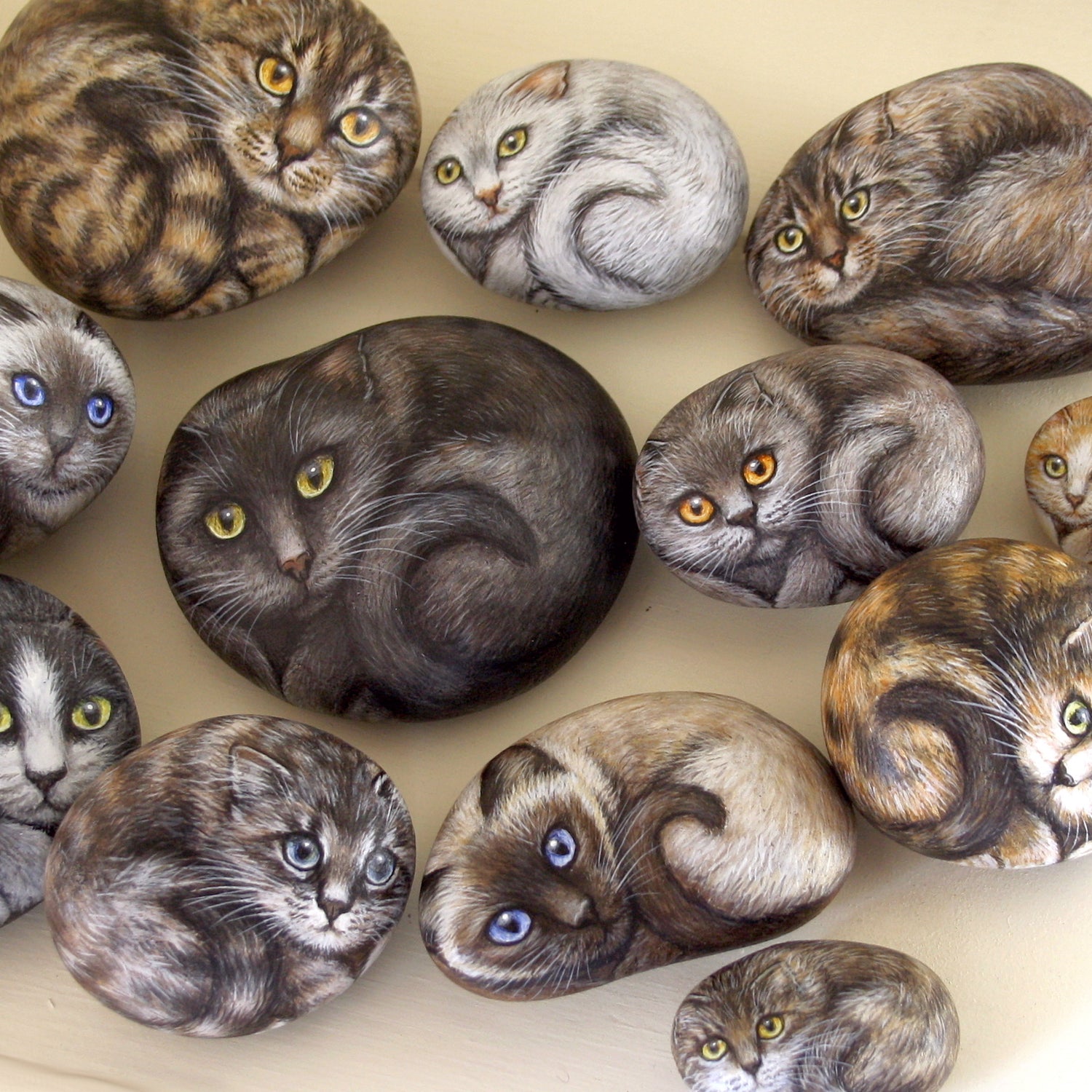 Painted Rocks by Sarah Potton
