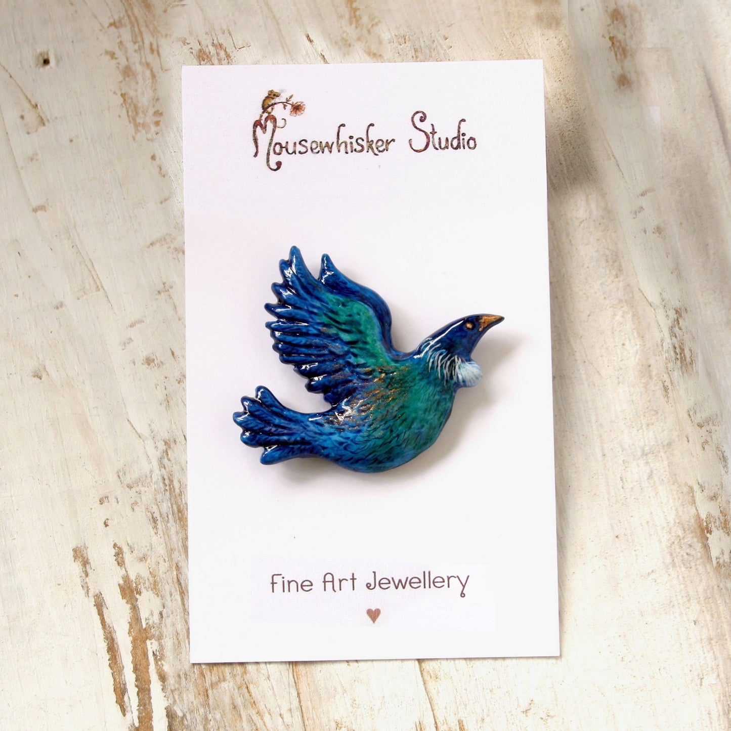 Tui Brooch - Kiwiana Gift
