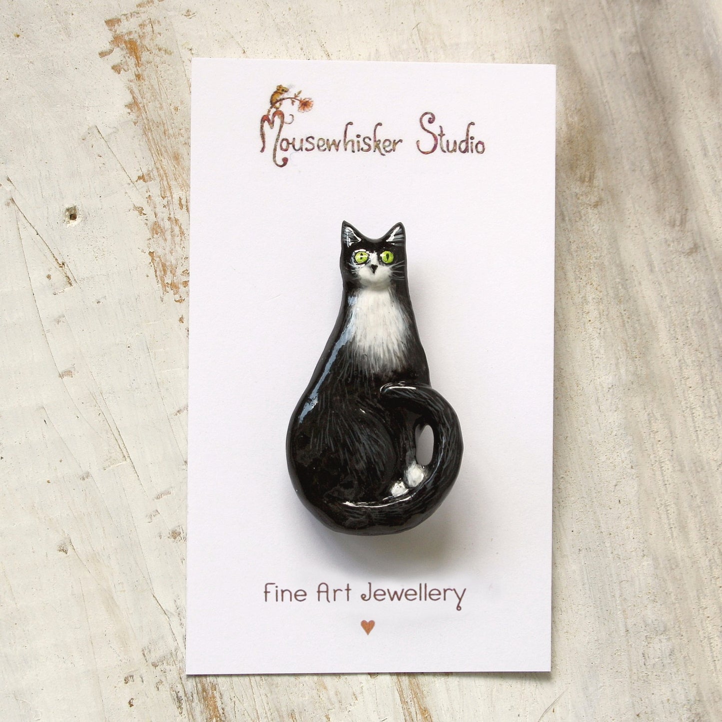 Brooch - Cat Lover Gift - Pet Memorial Jewellery
