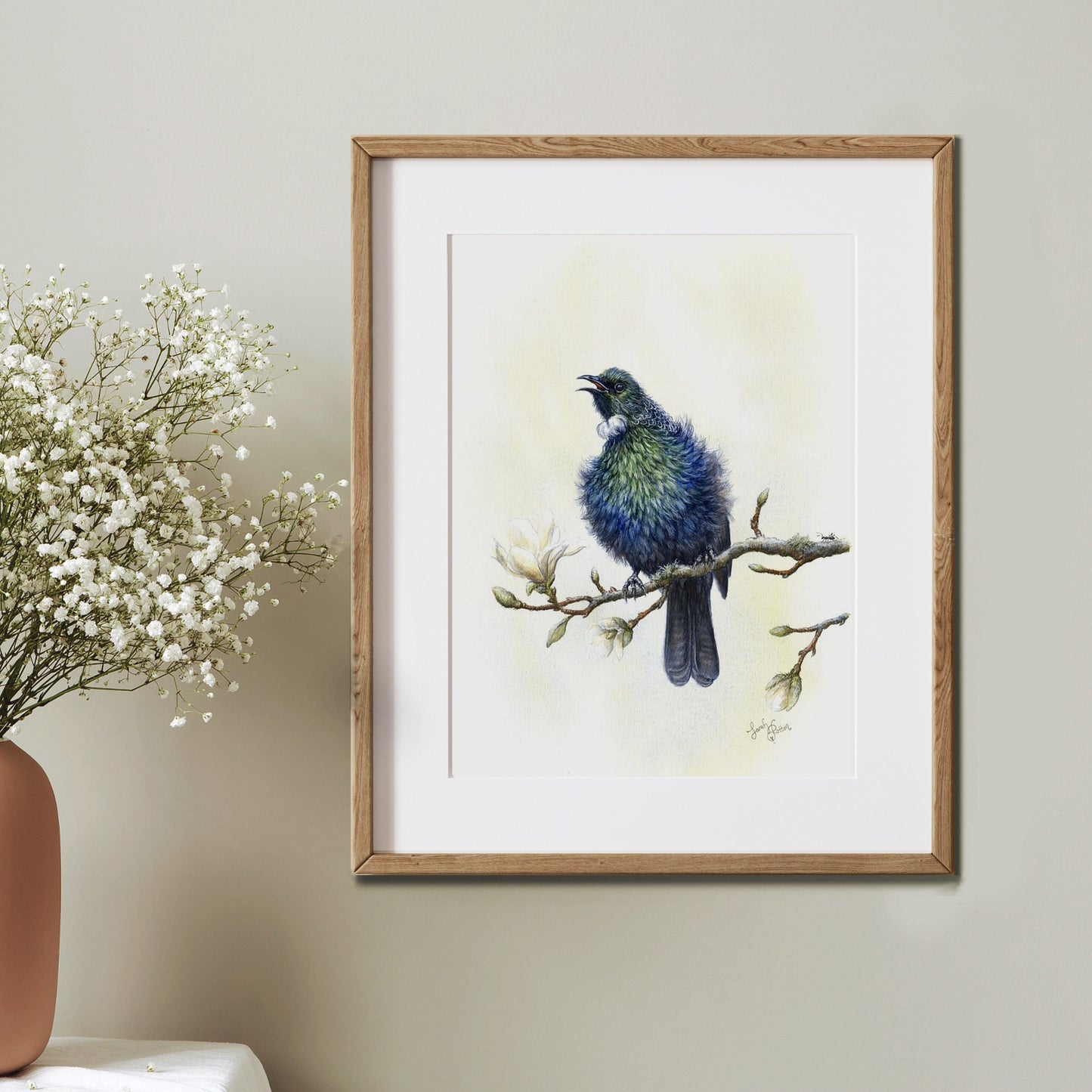Tui Framed Prints