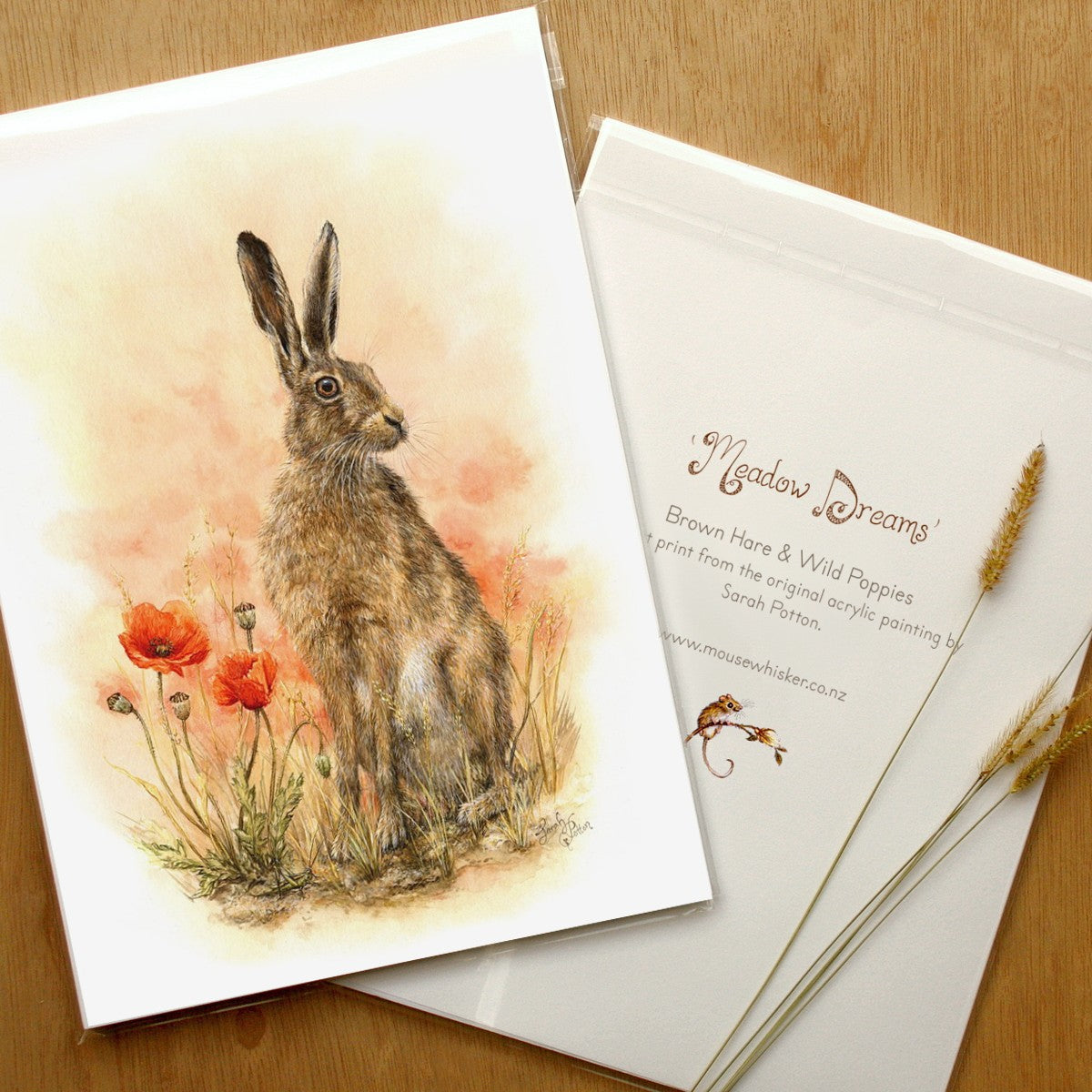 Poppy & Hare Wall Art for Living Room