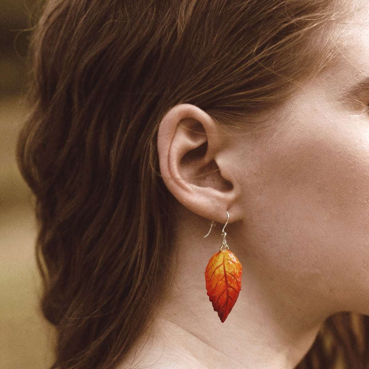 Autumn Leaf Earrings