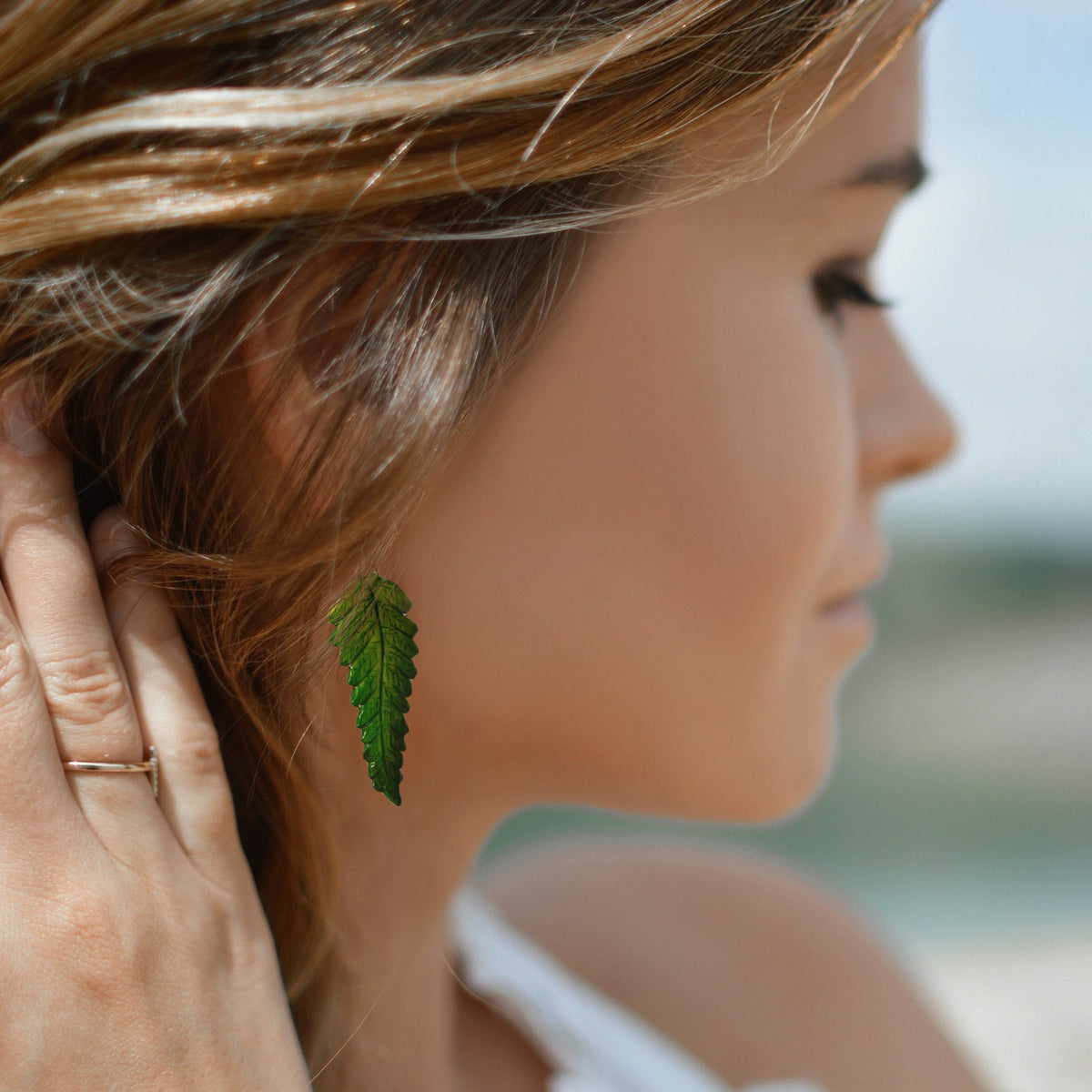 NZ Fern Earrings