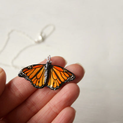 Monarch Butterfly Necklace