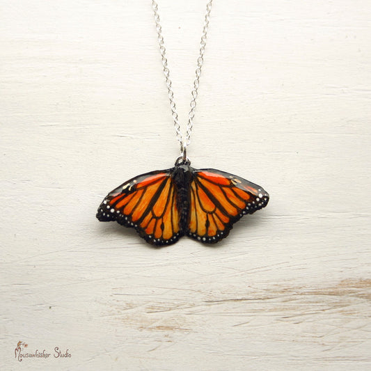 Monarch Butterfly Necklace