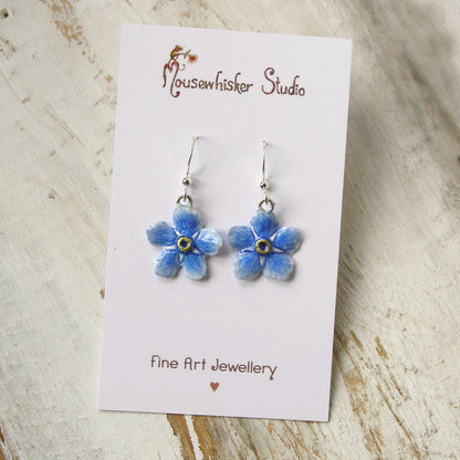 Forget-Me-Not Earrings