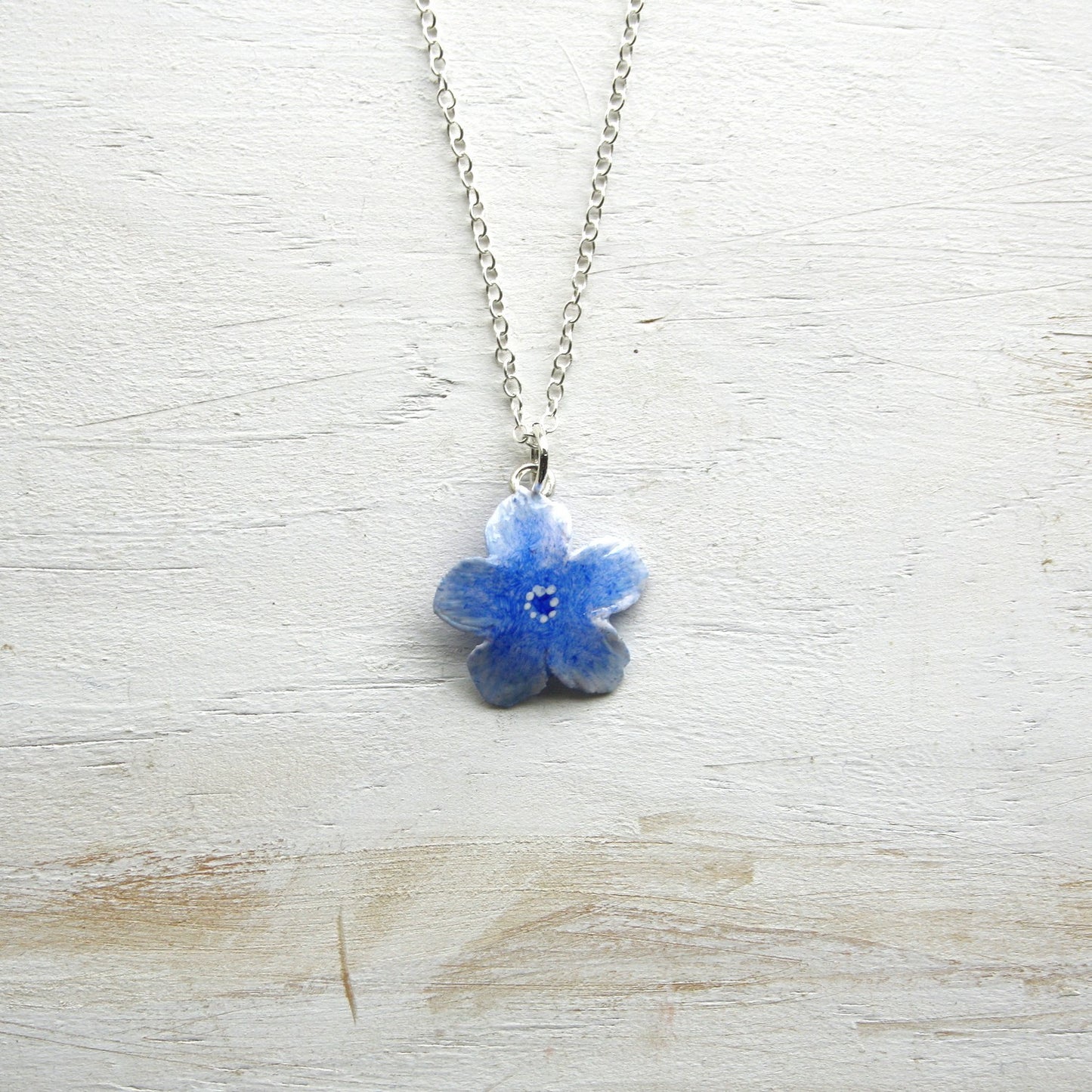Forget-Me-Not Flower Necklace