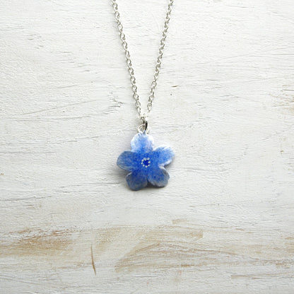 Forget-Me-Not Flower Necklace