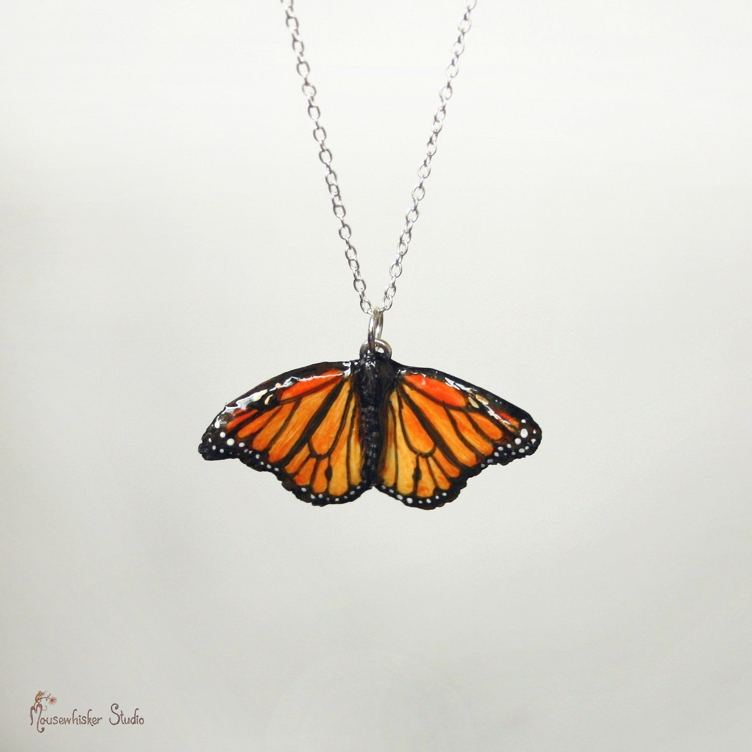 Monarch Butterfly Necklace