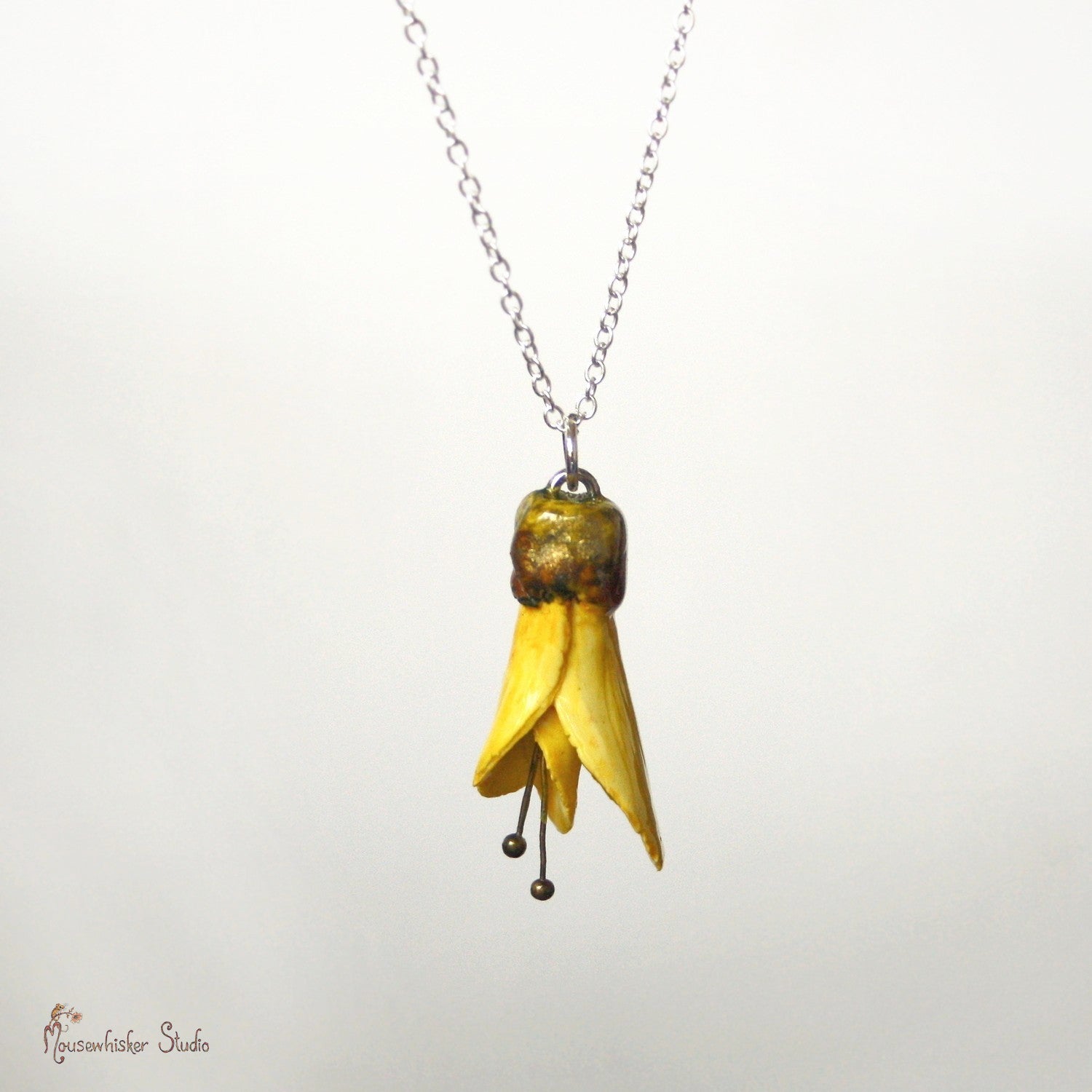 Kowhai Necklace - NZ Jewellery