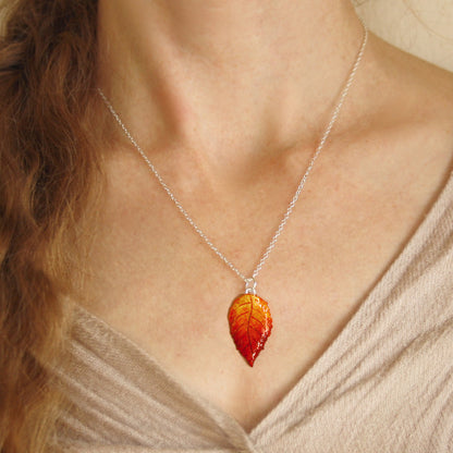 Autumn Leaf Necklace