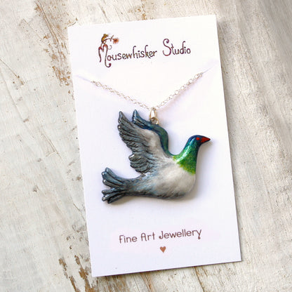 Kereru Necklace - NZ Made Jewellery
