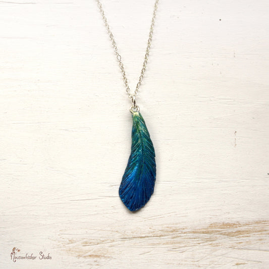 Tui Feather Necklace 
