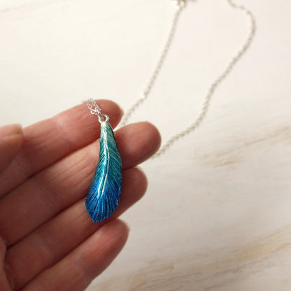 Feather Necklace - NZ Pendant