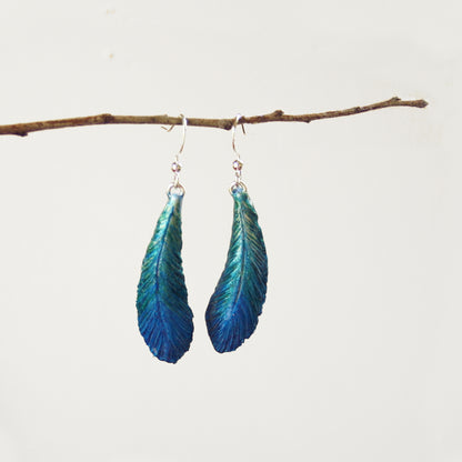 Tui Feather Earrings