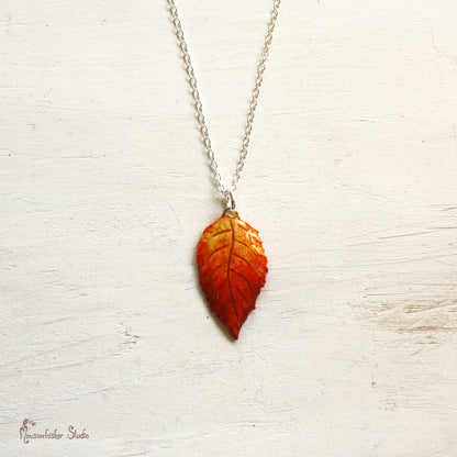 Autumn Leaf Necklace