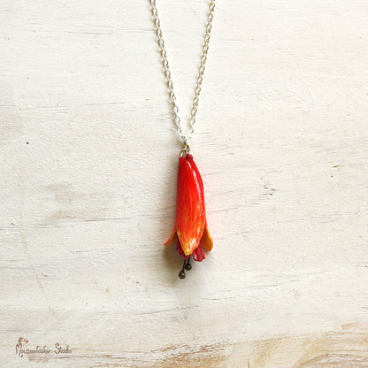 NZ Flax Flower Necklace