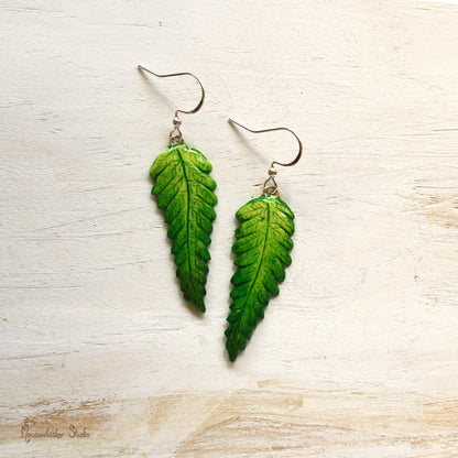 NZ Fern Earrings