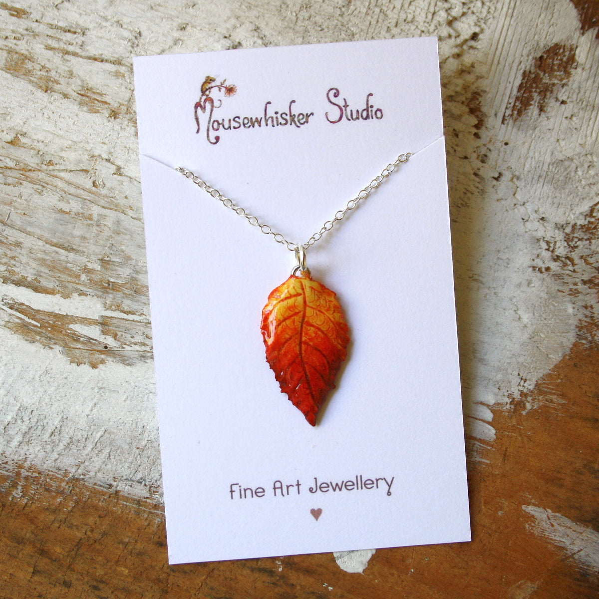 Autumn Leaf Necklace