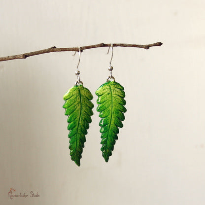 NZ Fern Earrings