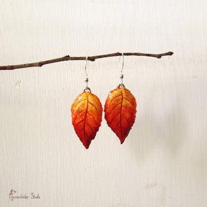 Autumn Leaf Earrings