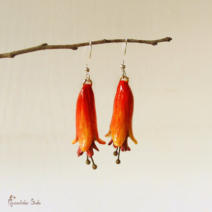 NZ Flax Flower Earrings