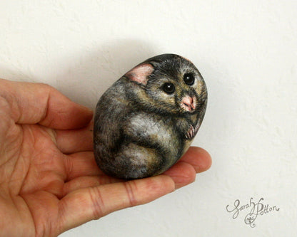 Painted Stone - NZ Possum