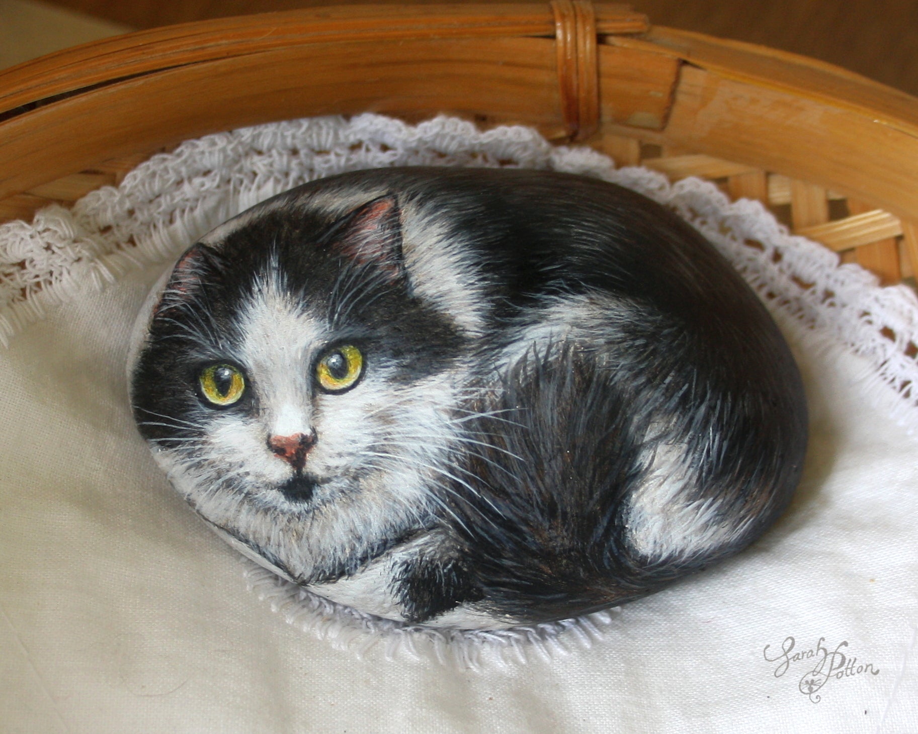 Cat Portrait - Pet Memorial Painting