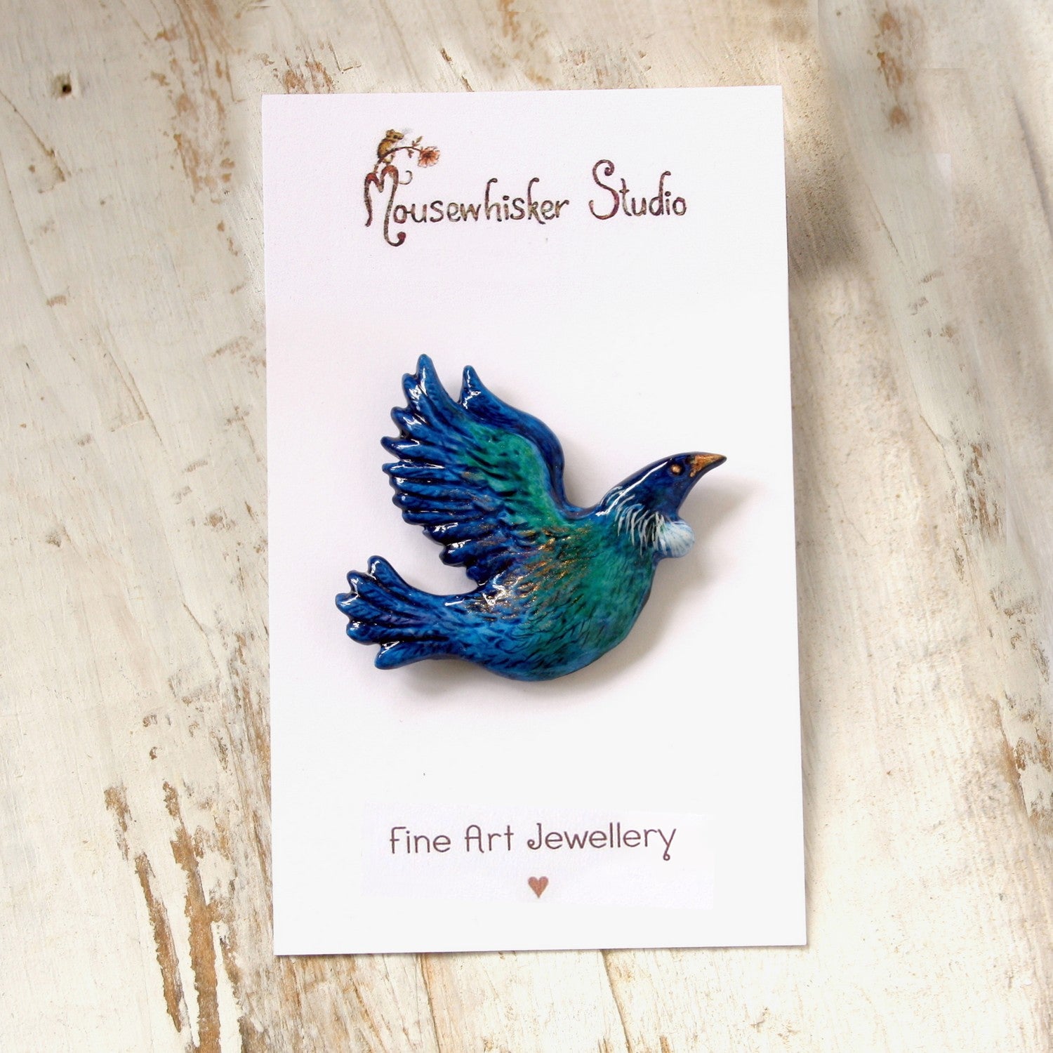 Tui Brooch - Kiwiana Gift